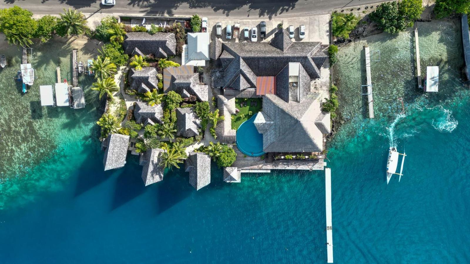 Oa Oa Lodge Bora Bora Esterno foto